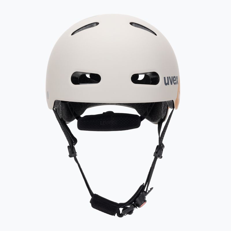 Casco per bambini UVEX Kid 4 Style super hero warm grey matt 2