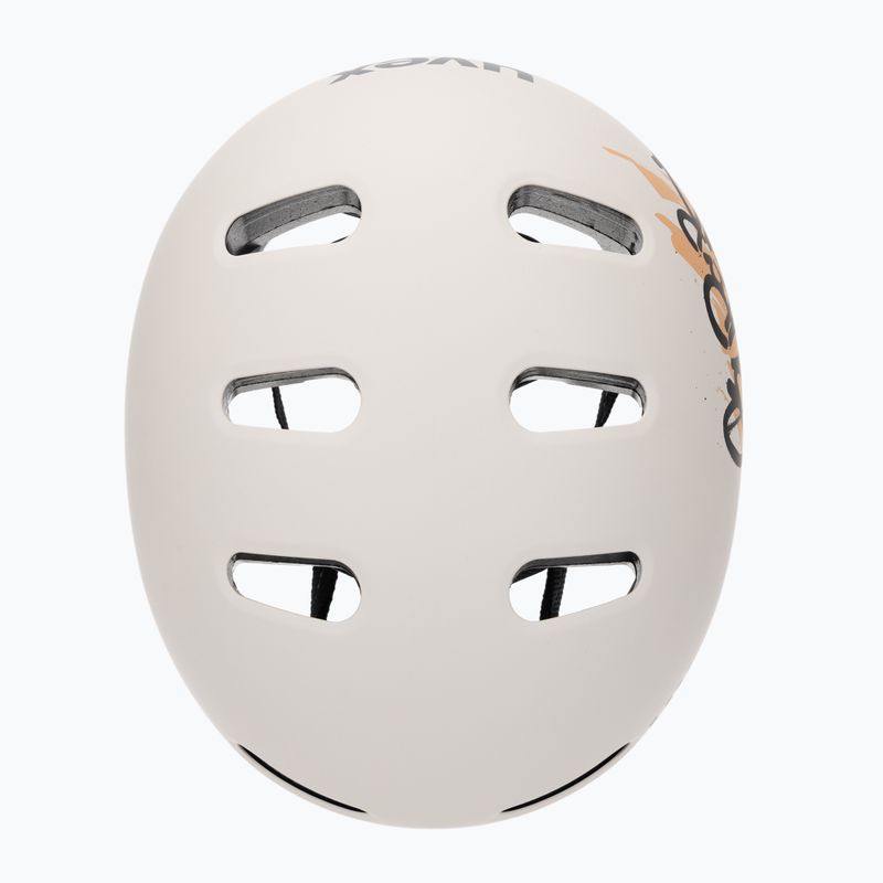 Casco per bambini UVEX Kid 4 Style super hero warm grey matt 6