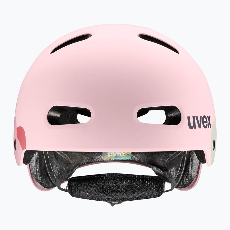 Casco per bambini UVEX Kid 4 Style strawberry/matcha matt 2