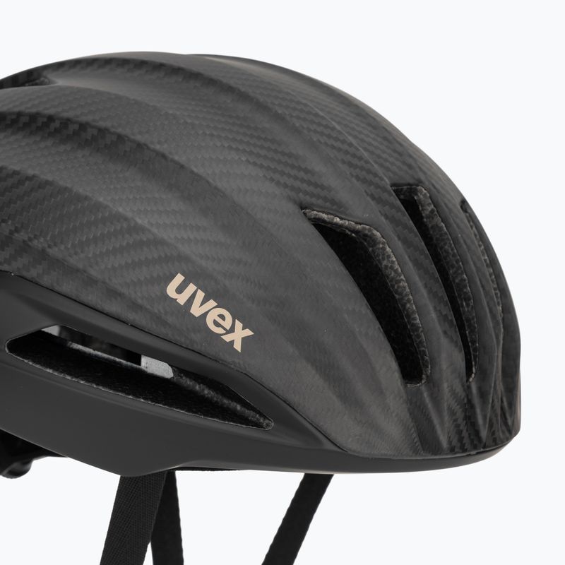 Casco da ciclismo UVEX Ultimate Surge Carbon Mips all black matt 7