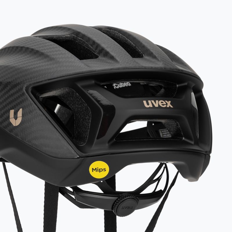 Casco da ciclismo UVEX Ultimate Surge Carbon Mips all black matt 8