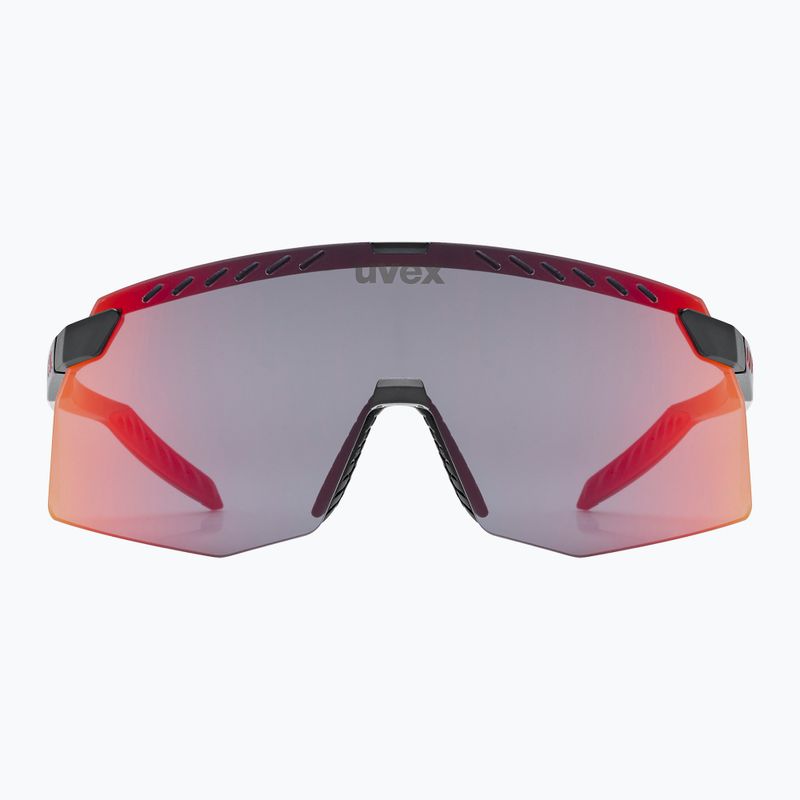 Occhiali da sole UVEX Pace Stage black matt/mirror red 3