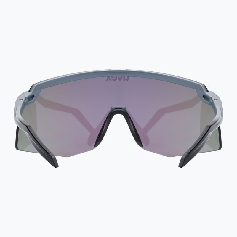 Occhiali da sole UVEX Pace Stage grey matt/mirror green 4