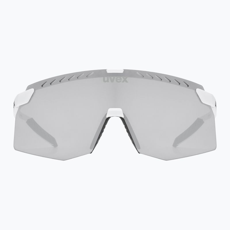 Occhiali da sole UVEX Pace Stage white matt/mirror silver 3
