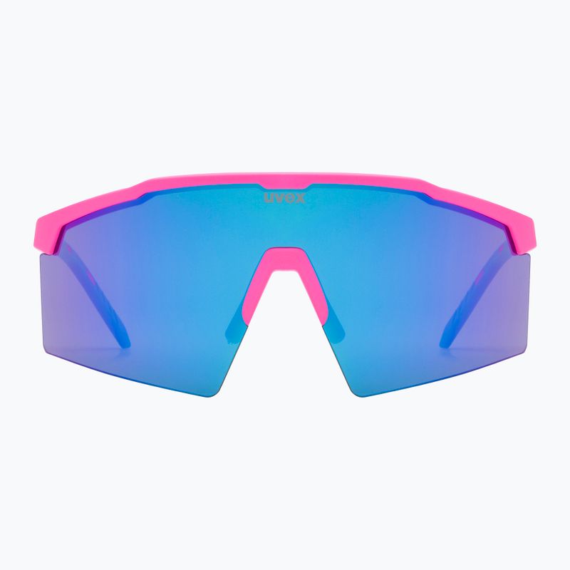 Occhiali da sole UVEX Flowline pink matt/mirror blue 3