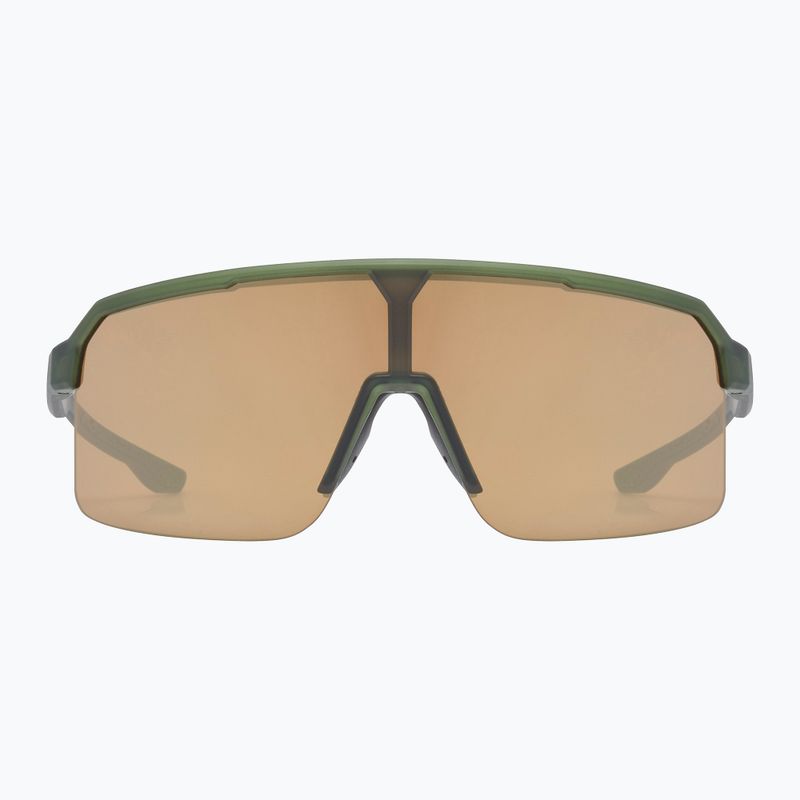 Occhiali da sole UVEX Ramp olive matt/mirror gold 3