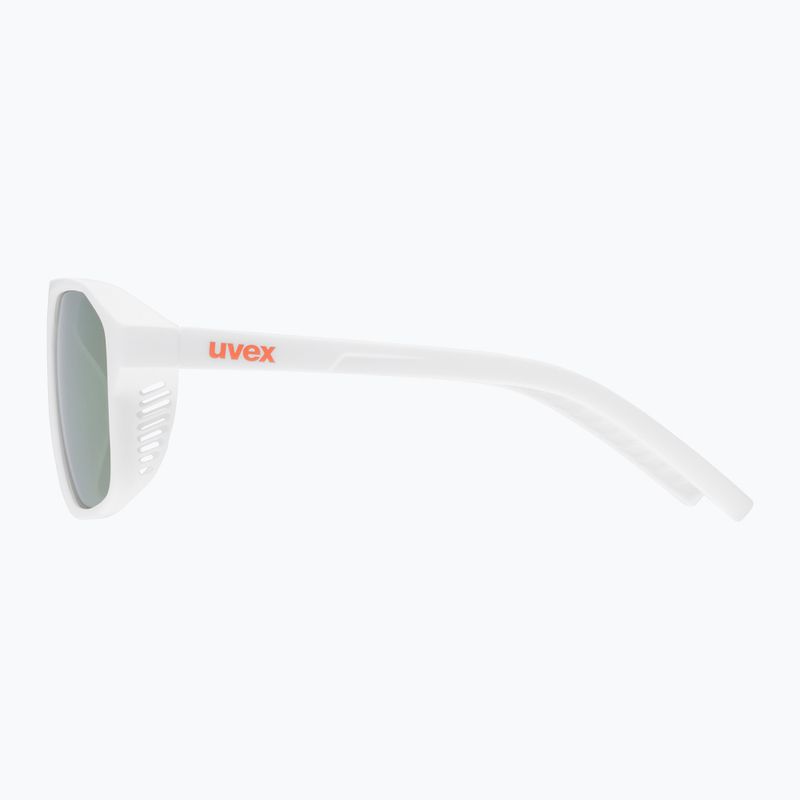 Occhiali da sole per bambini UVEX Cosmic Jr white matt/mirror red 5