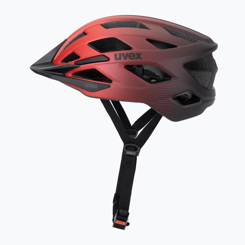 Casco da ciclismo UVEX I-vo 2 red/black matte 3