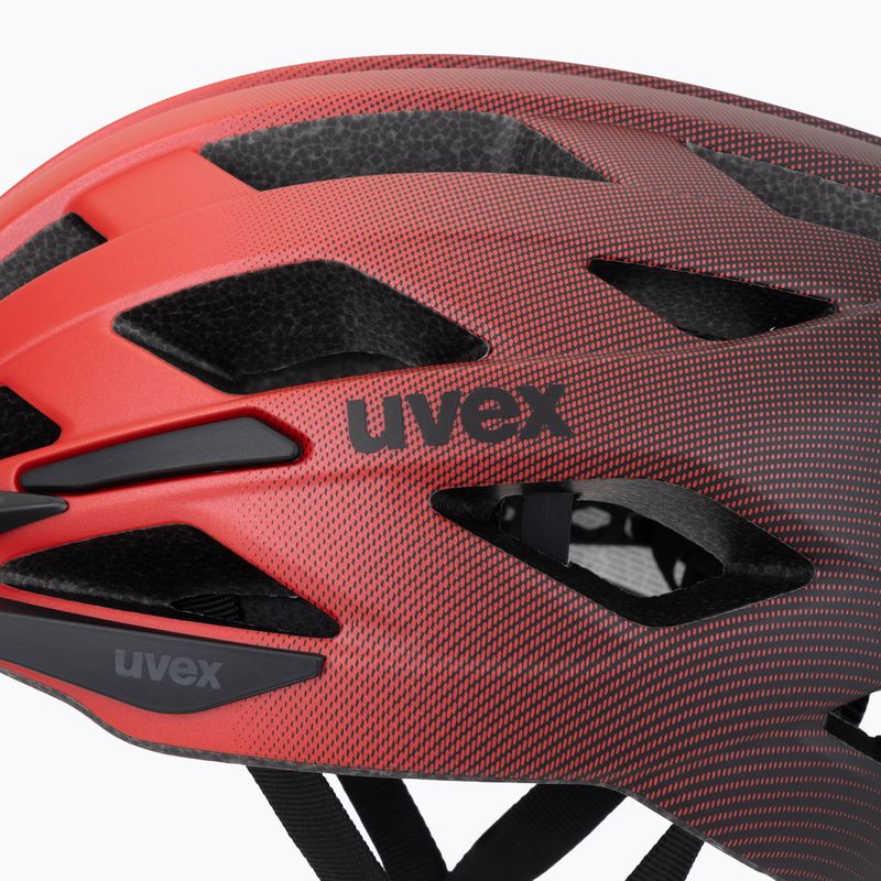 Casco da ciclismo UVEX I-vo 2 red/black matte 7