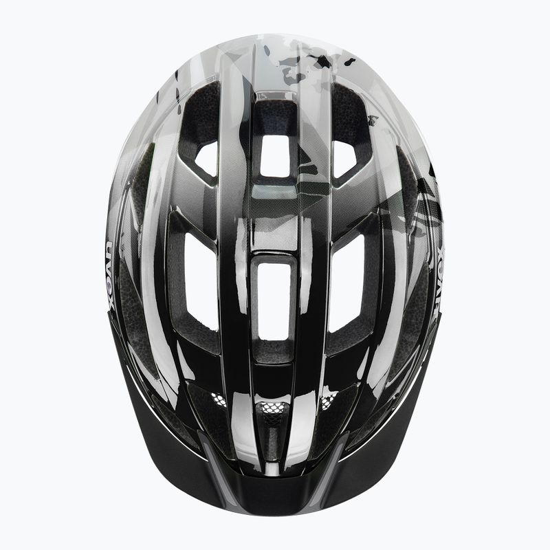 Casco da bici per bambini UVEX Air Wing 2 warm grey/black 11