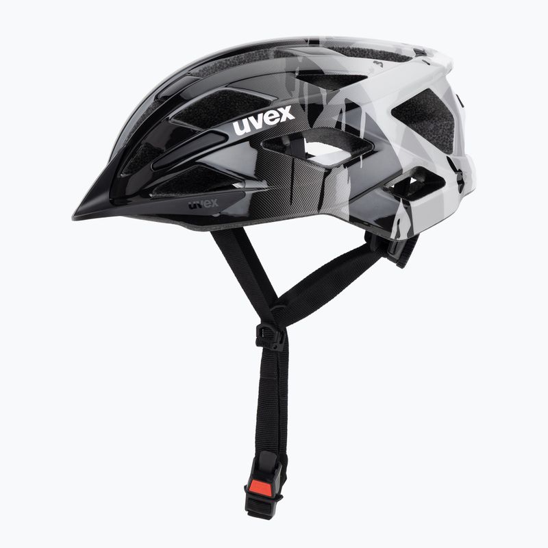 Casco da bici per bambini UVEX Air Wing 2 warm grey/black 3