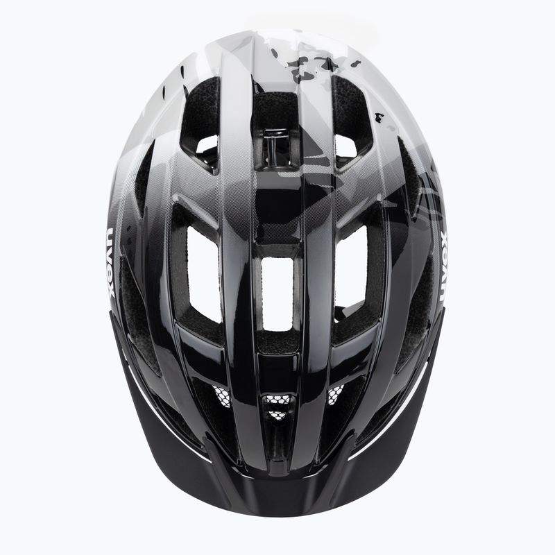 Casco da bici per bambini UVEX Air Wing 2 warm grey/black 6
