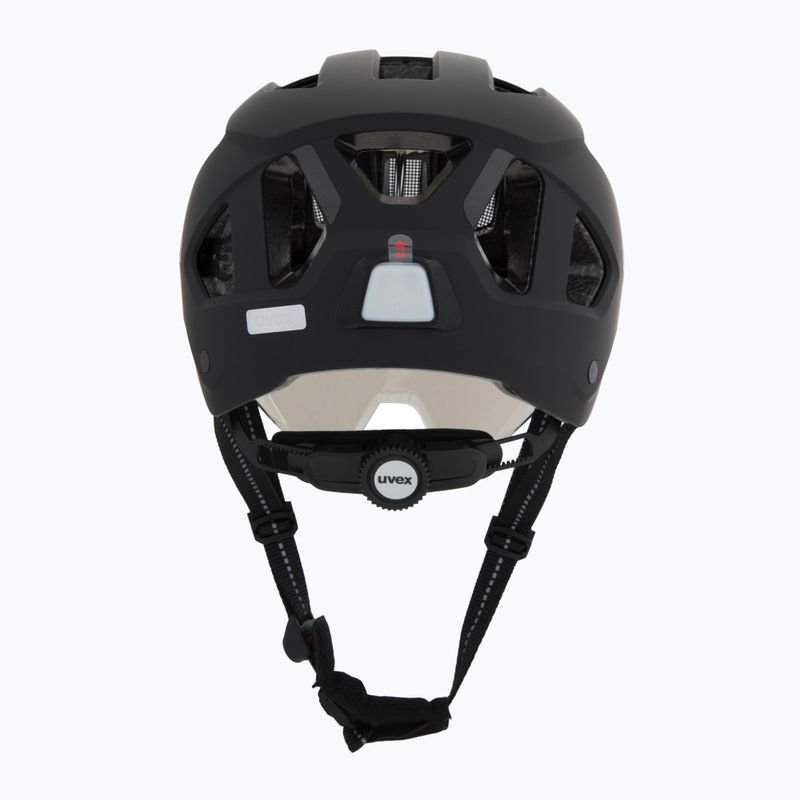 Casco da ciclismo UVEX Stride Visor black matt/lite mirror silver 4