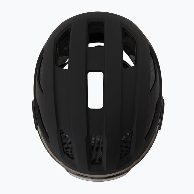 Casco da ciclismo UVEX Stride Visor black matt/lite mirror silver 6