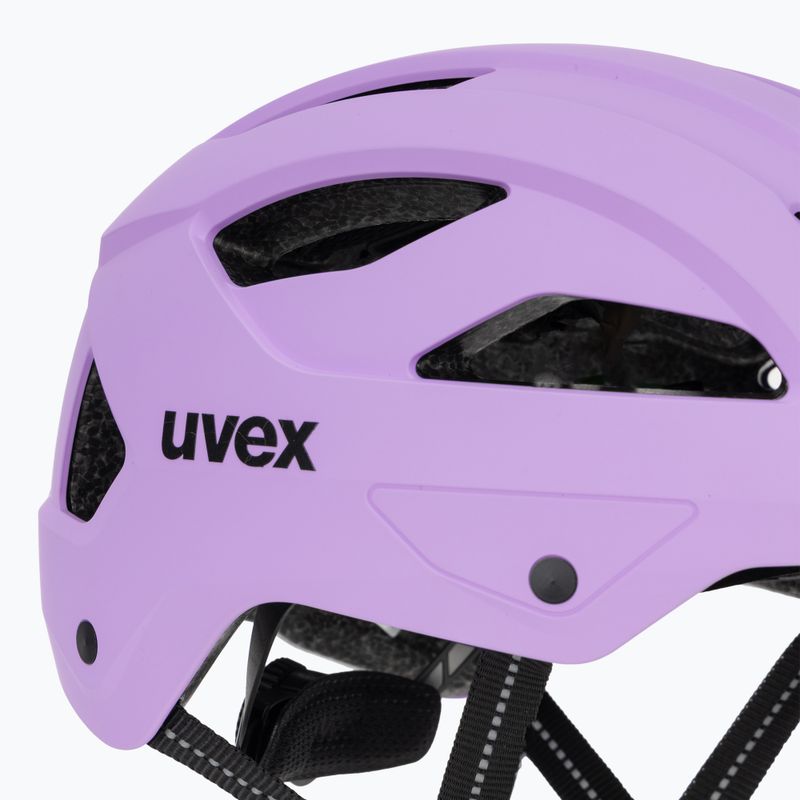 Casco da ciclismo UVEX City Stride lilac matt 7