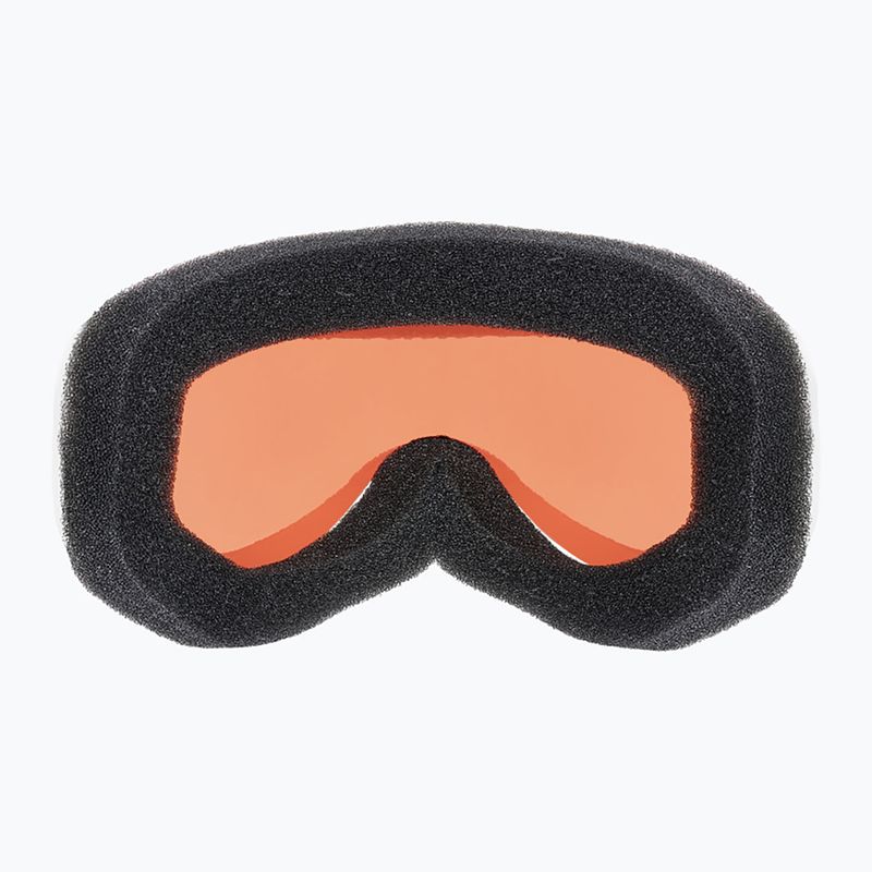 Maschera da sci per bambini UVEX Speedy Nova FM S2 white matt/mirror rose 3