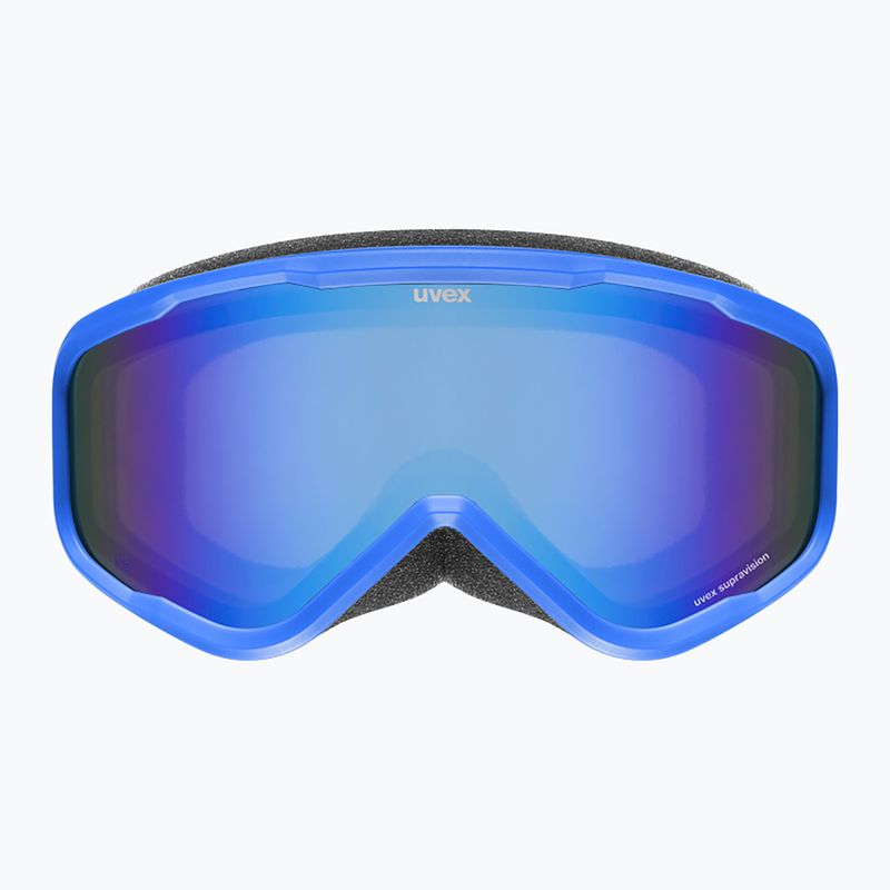 Maschera da sci per bambini UVEX Speedy Nova FM S2 blue matt/mirror blue 2