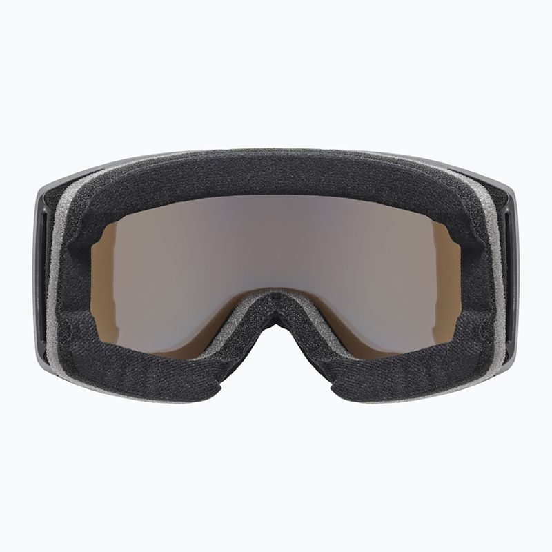 Maschera da sci UVEX Scenic P S0-S4 black matt/mirror blue/pola 3