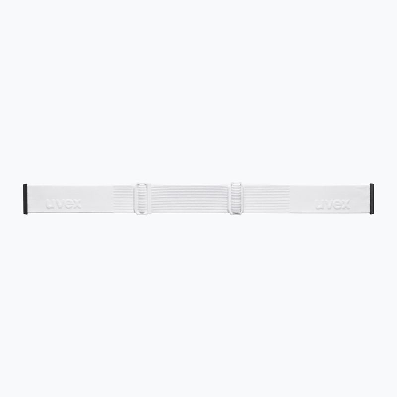 Maschera da sci UVEX Ignite LG S2 white matt/orange 4