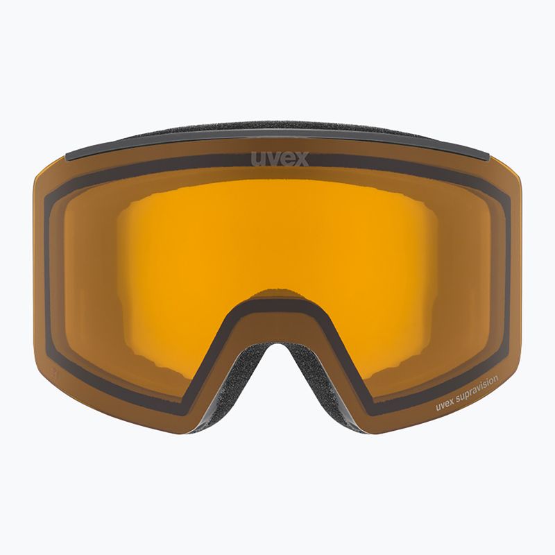 Maschera da sci UVEX Ignite LG S2 black Mmatt/yellow 2