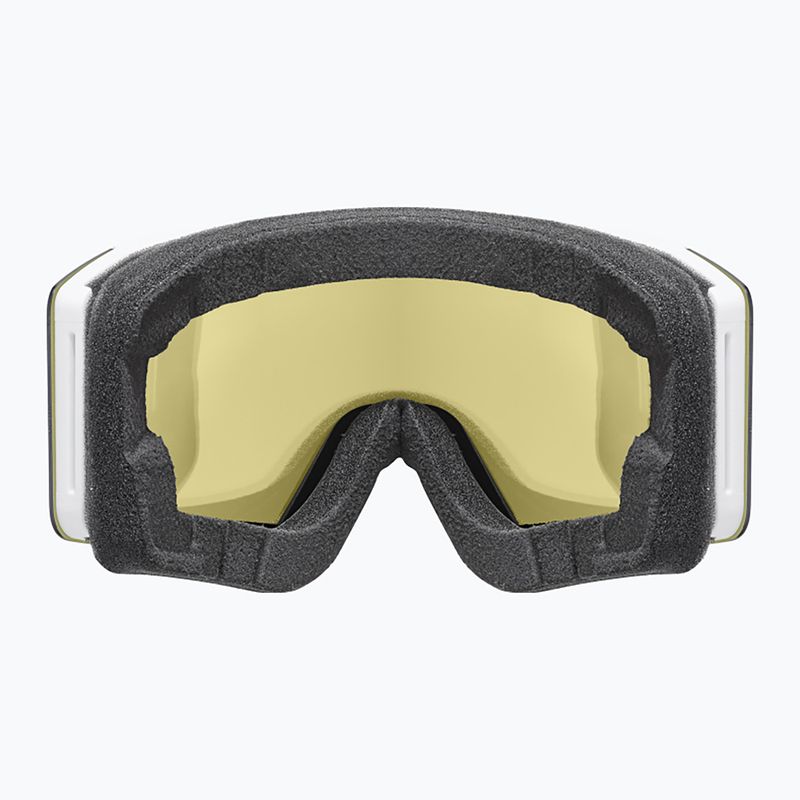 Maschera da sci UVEX Ignite FM S3 white matt/mirror rose 3