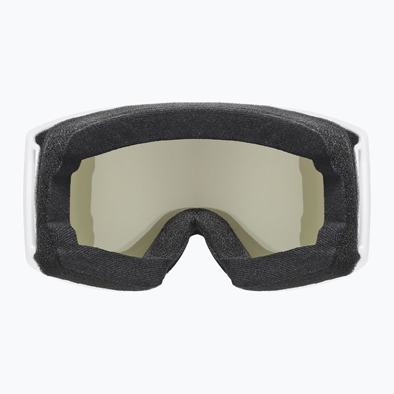 Maschera da sci UVEX Scenic FM S2 white matt/mirror silver 3