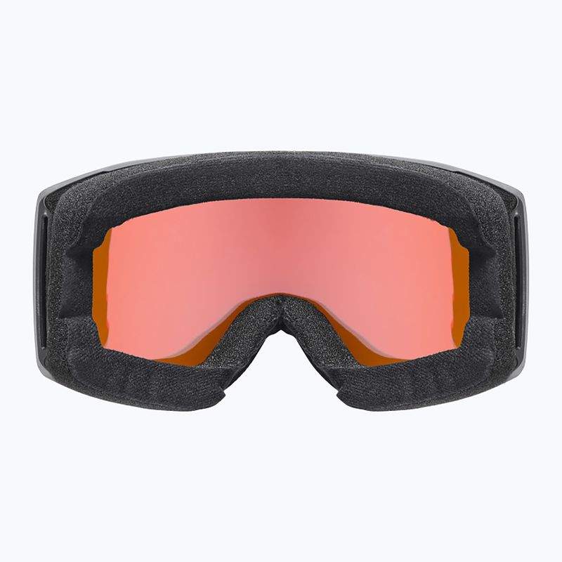Maschera da sci UVEX Scenic FM S2 black matt/mirror red 3