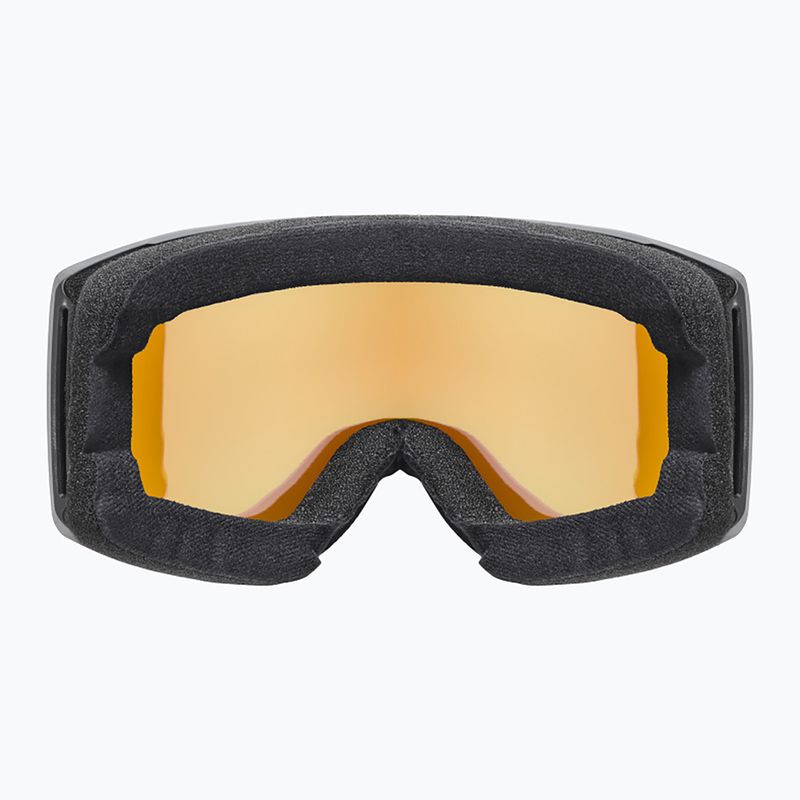 Maschera da sci UVEX Scenic FM S2 black matt/mirror green 3