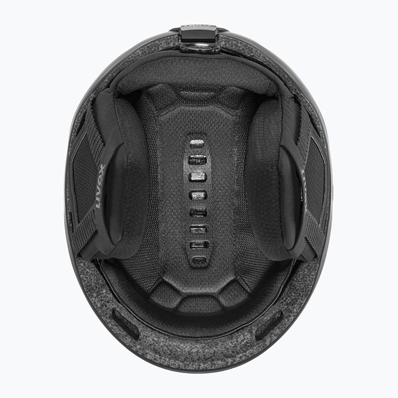 Casco da sci UVEX Monte LT black matte 5