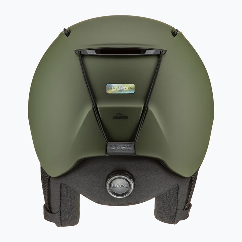 Casco da sci UVEX Monte LT khaki matt 3