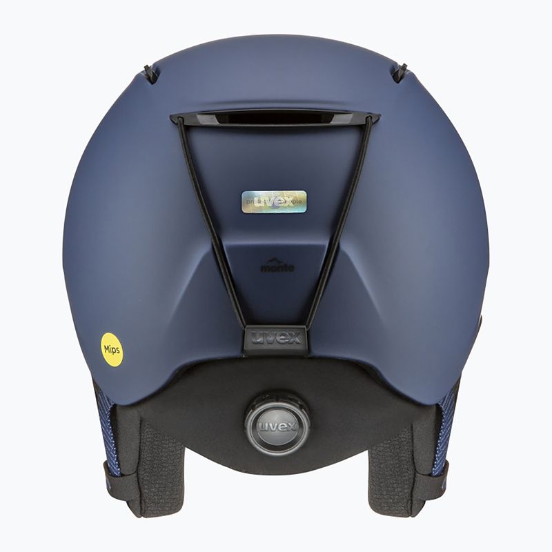 Casco da sci UVEX Monte LT MIPS dusk blue matt 3