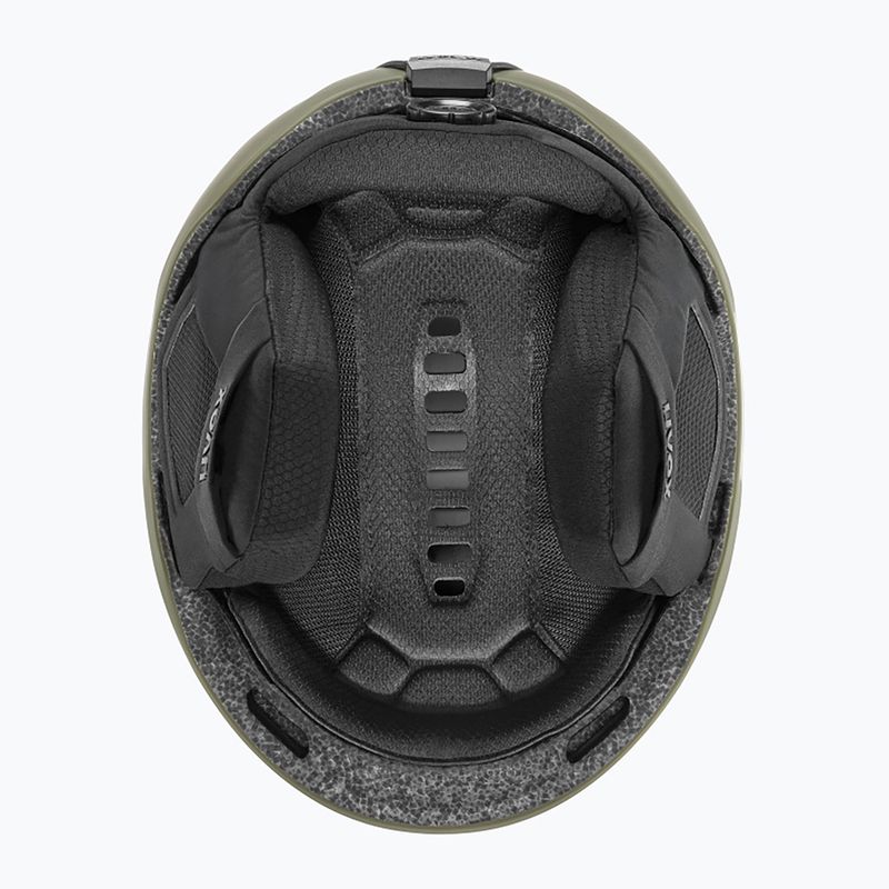 Casco da sci UVEX Monte LT MIPS khaki matt 5