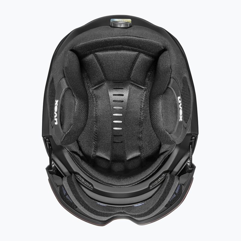 Casco da sci UVEX Ultimate Horizon MIPS black/black mat 4