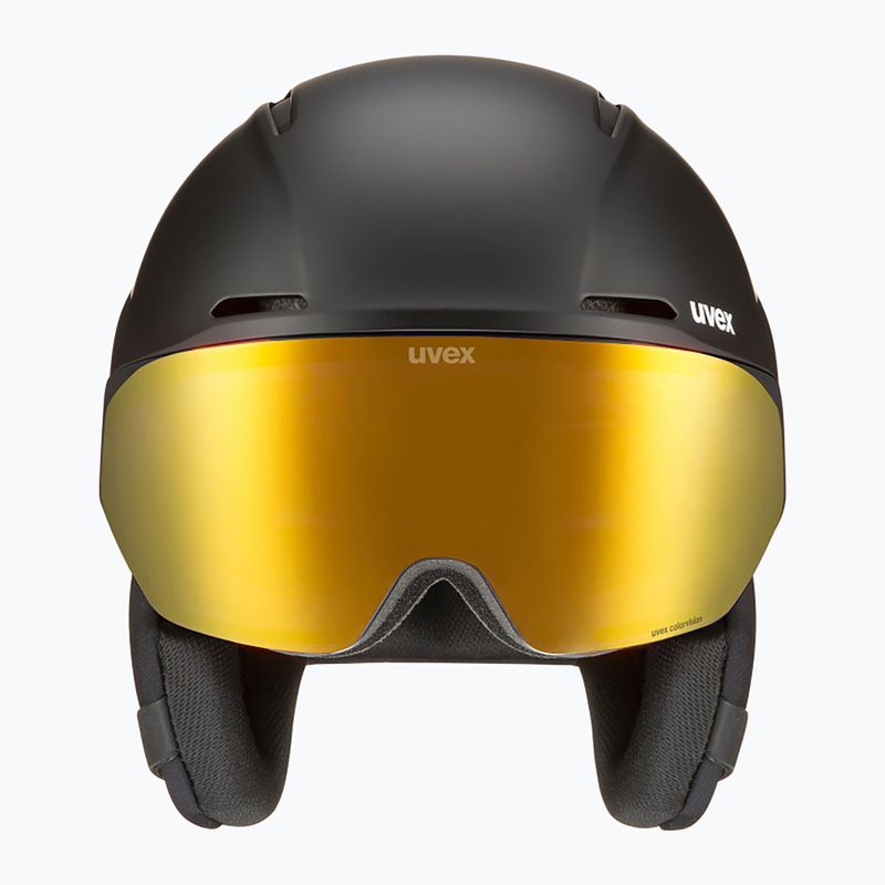 Casco da sci UVEX Horizon CV black/khaki matt 2