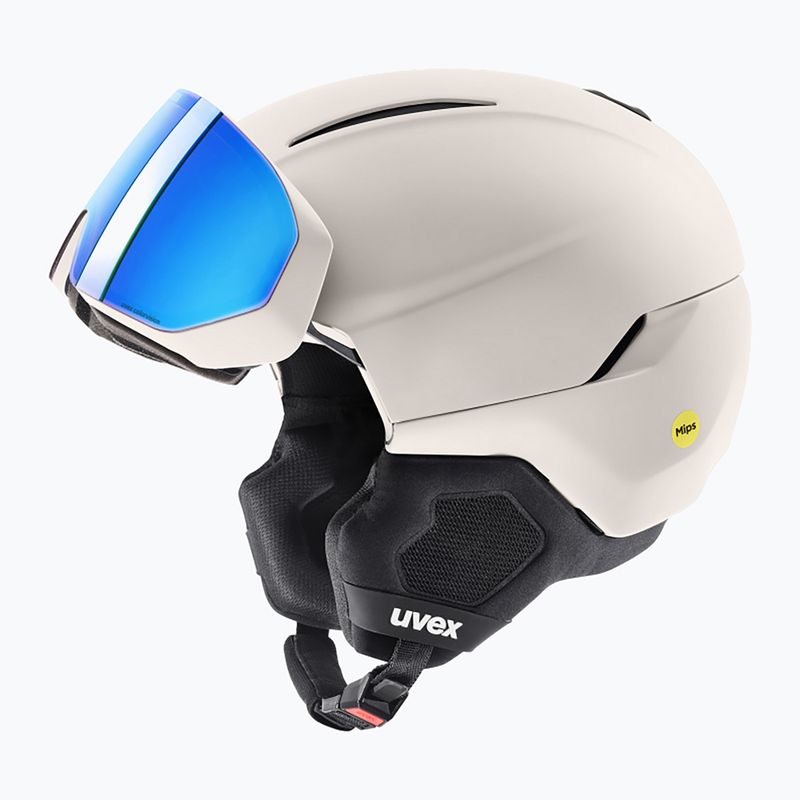 Casco da sci UVEX Horizon CV MIPS warm grey matt 6