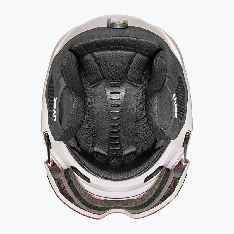 Casco da sci UVEX Horizon CV warm grey matt 5