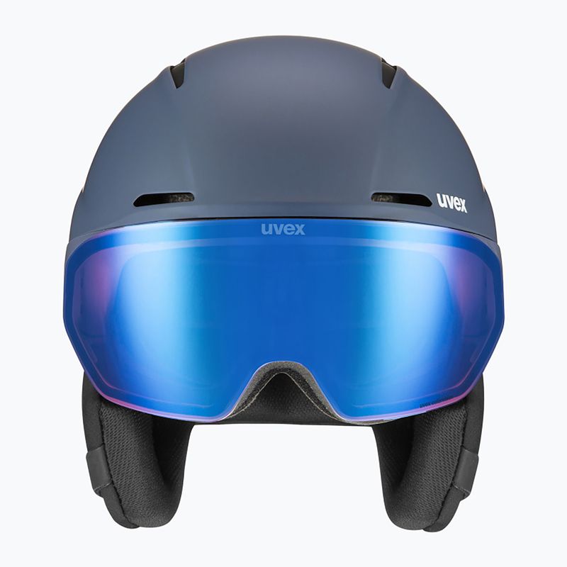 Casco da sci UVEX Horizon CV dusk blue matt 2