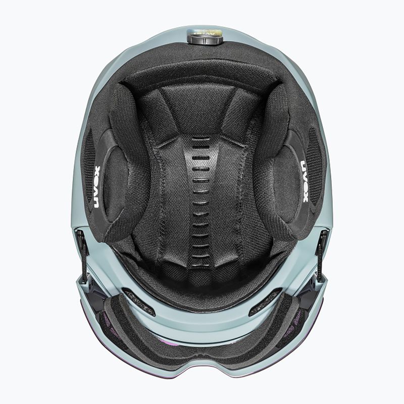 Casco da sci UVEX Horizon CV oxid green matt 5