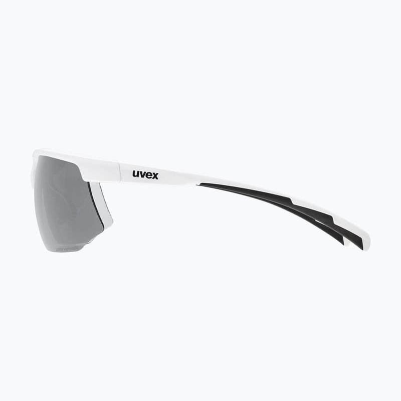 Occhiali da sole UVEX Aerios Small V white matt/smoke 5