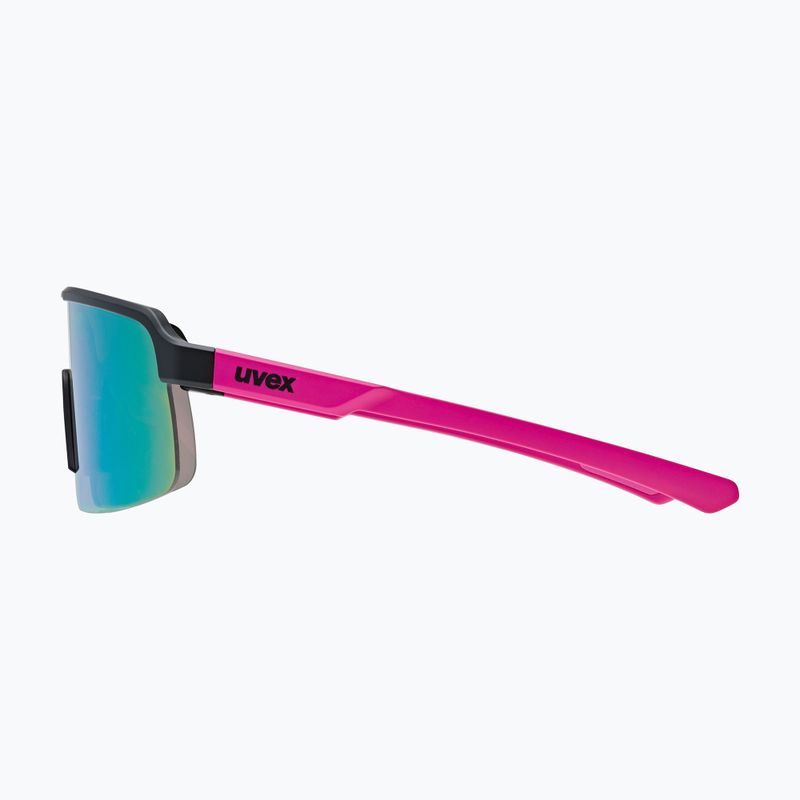 Occhiali da sole per bambini UVEX Dyrt Jr black pink mat/mirror pink 5