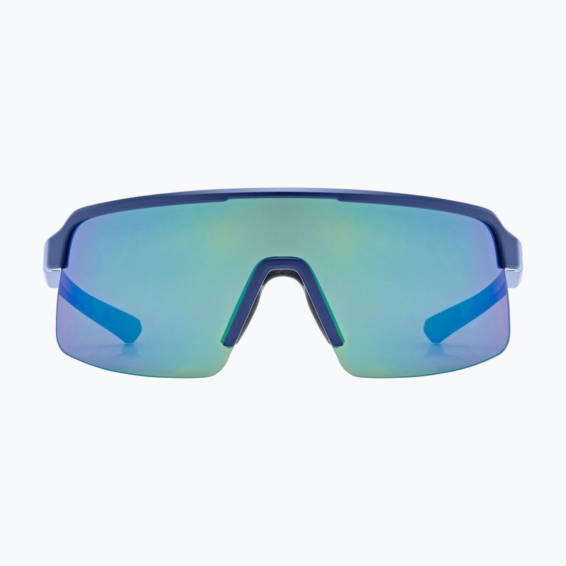 Occhiali da sole per bambini UVEX Dyrt Jr blue matt/mirror green 2