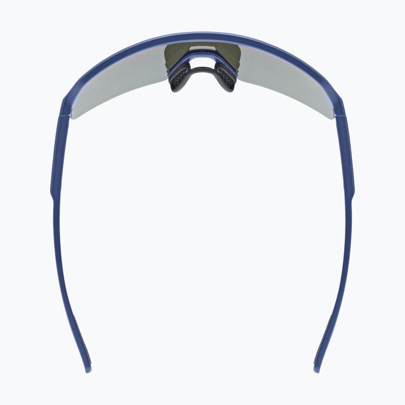 Occhiali da sole per bambini UVEX Dyrt Jr blue matt/mirror green 4