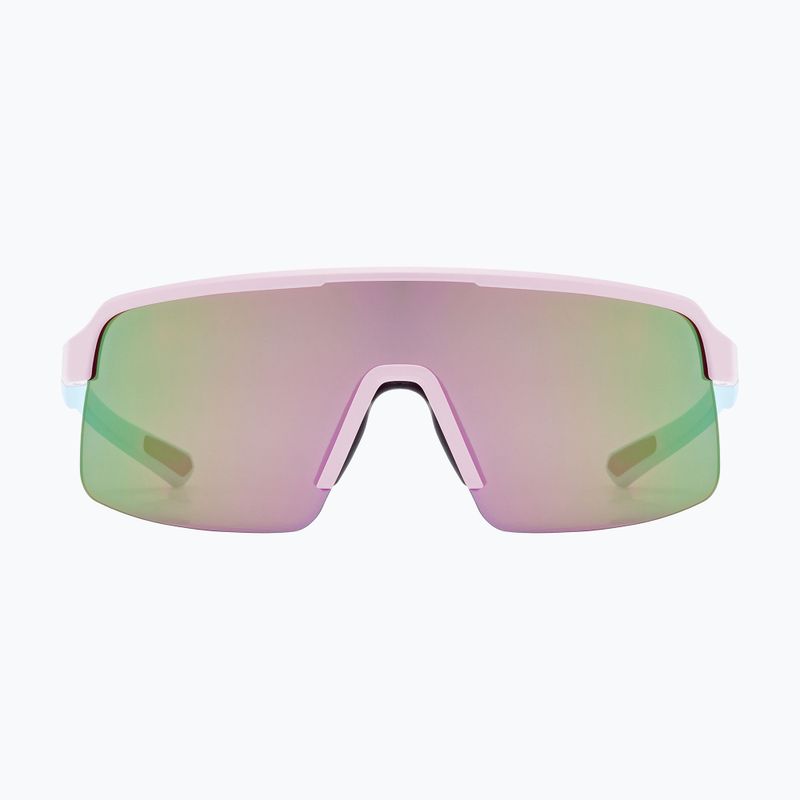 Occhiali da sole per bambini UVEX Dyrt Jr pink/green matt/mirror pink 2