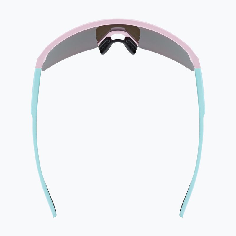 Occhiali da sole per bambini UVEX Dyrt Jr pink/green matt/mirror pink 4