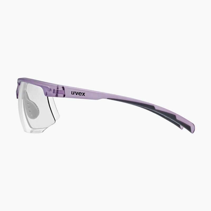 Occhiali da sole UVEX Aerios Small V purple matt/smoke 5