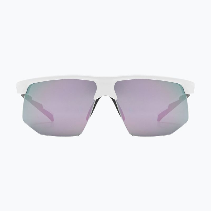 Occhiali da sole UVEX Aerios Small white matt/mirror rose 2