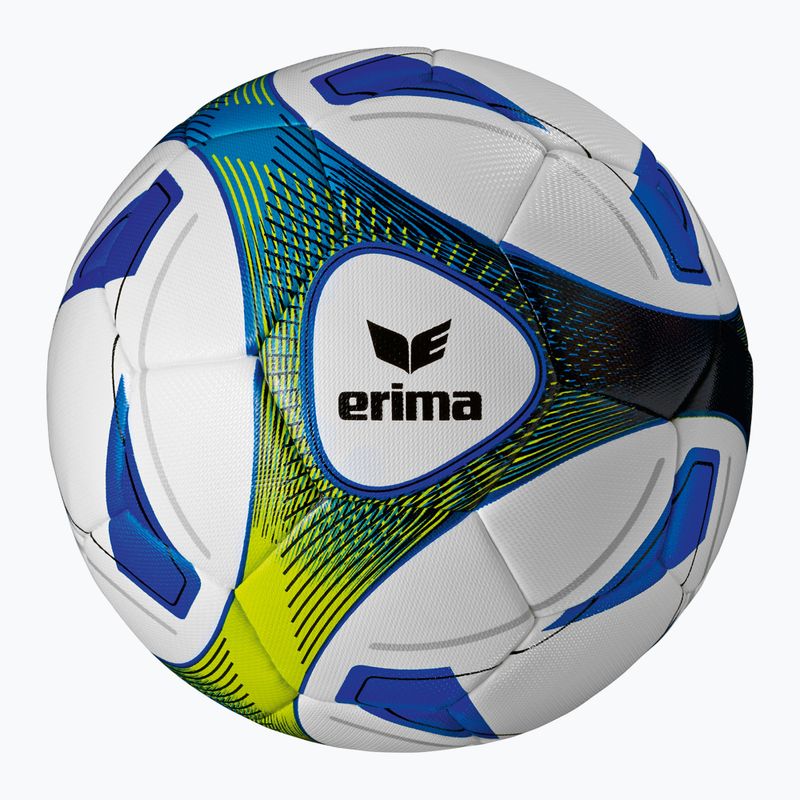 ERIMA Hybrid Training calcio blu reale / lime dimensioni 5