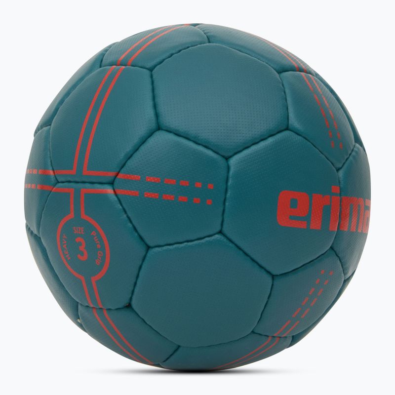 ERIMA Pure Grip Heavy benzina/corallo fluo pallamano misura 3 2