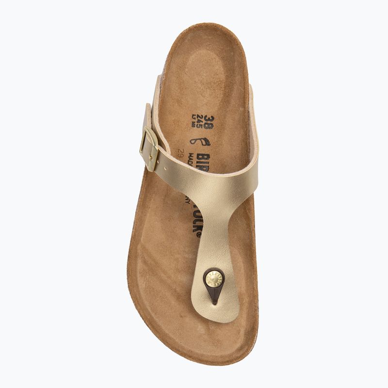 BIRKENSTOCK infradito da donna Gizeh BF Oro regolare 5