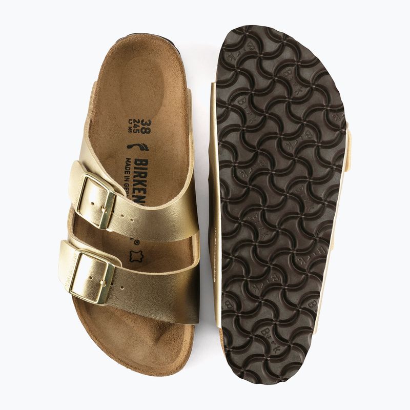 BIRKENSTOCK infradito donna Arizona BF Narrow oro 11